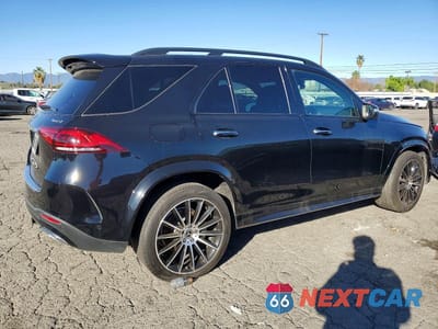 Trzecie zdjęcie samochodu z tyłu: 2022 MERCEDES-BENZ GLE 350 4MATIC VIN:4JGFB4KB4NA827605 - miniatura