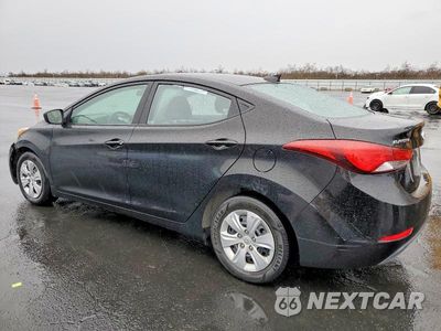 Drugie zdjęcie samochodu z przodu: 2016 HYUNDAI ELANTRA SE VIN:5NPDH4AE3GH711121 - miniatura