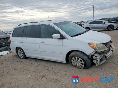 Czwarte zdjęcie samochodu z boku: 2008 HONDA ODYSSEY EX VIN:5FNRL384X8B022432 - miniatura
