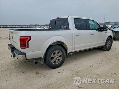Trzecie zdjęcie samochodu z tyłu: 2017 FORD F150 SUPERCREW VIN:1FTEW1CG0HFB09652 - miniatura