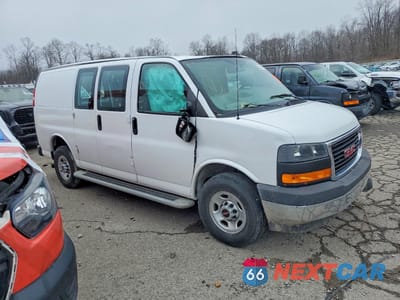 Czwarte zdjęcie samochodu z boku: 2022 GMC SAVANA G2500 VIN:1GTW7AFP5N1168380 - miniatura