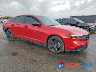 Czwarte zdjęcie samochodu z boku: 2024 HONDA ACCORD HYBRID SPORT-L VIN:1HGCY2F7XRA042965 - miniatura