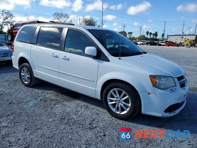 Czwarte zdjęcie samochodu z boku: 2014 DODGE GRAND CARAVAN SXT VIN:2C4RDGCG9ER244658 - miniatura