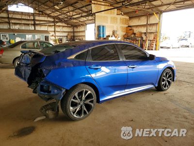 Trzecie zdjęcie samochodu z tyłu: 2018 HONDA CIVIC LX VIN:19XFC2F58JE033935 - miniatura