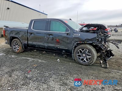 Czwarte zdjęcie samochodu z boku: 2024 GMC SIERRA K1500 SLT VIN:3GTUUDED2RG267187 - miniatura