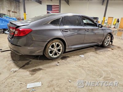 Trzecie zdjęcie samochodu z tyłu: 2019 HONDA ACCORD LX VIN:1HGCV1F11KA029963 - miniatura