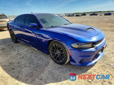 Czwarte zdjęcie samochodu z boku: 2021 DODGE CHARGER SCAT PACK VIN:2C3CDXGJ9MH648743 - miniatura