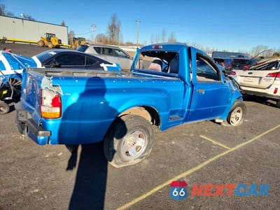 Trzecie zdjęcie samochodu z tyłu: 1993 FORD RANGER VIN:1FTCR10UXPPB22846 - miniatura