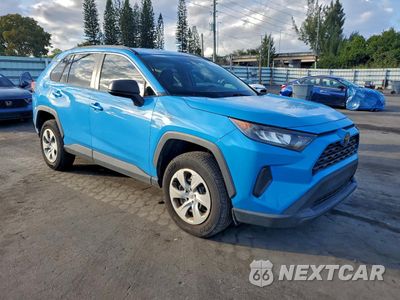 Czwarte zdjęcie samochodu z boku: 2020 TOYOTA RAV4 LE VIN:2T3H1RFV3LC048889 - miniatura