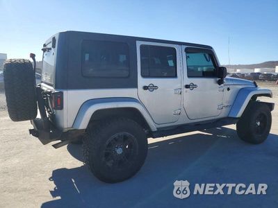 Trzecie zdjęcie samochodu z tyłu: 2008 JEEP WRANGLER UNLIMITED SAHARA VIN:1J4GA59188L589680 - miniatura