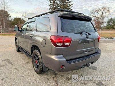Czwarte zdjęcie samochodu z boku: 2021 TOYT SEQUOIA TRD PRO VIN:5TDEY5B10MS182254 - miniatura