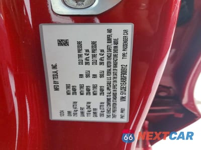 Zdjęcie 12 z 12 samochodu: 2025 TESLA MODEL 3 VIN:5YJ3E1EA9SF908912 - miniatura