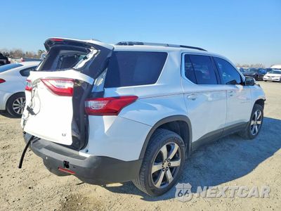 Trzecie zdjęcie samochodu z tyłu: 2018 CHEVROLET TRAVERSE LT VIN:1GNEVHKW7JJ113227 - miniatura