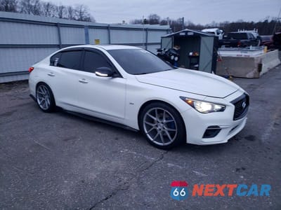 Czwarte zdjęcie samochodu z boku: 2020 INFINITI Q50 PURE VIN:JN1EV7AR2LM252362 - miniatura