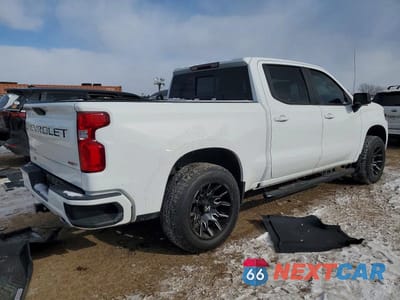 Trzecie zdjęcie samochodu z tyłu: 2020 CHEVROLET SILVERADO K1500 RST VIN:3GCUYEED9LG389563 - miniatura