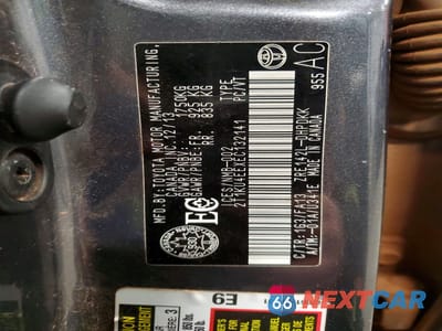 Zdjęcie 12 z 12 samochodu: 2014 TOYOTA MATRIX BASE VIN:2T1KU4EEXEC132141 - miniatura