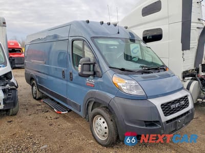Czwarte zdjęcie samochodu z boku: 2020 RAM PROMASTER 3500 DELIVERY VAN VIN:3C6URVJG0LE128886 - miniatura