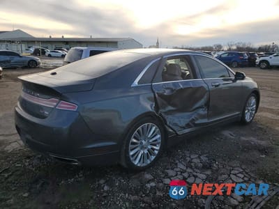 Trzecie zdjęcie samochodu z tyłu: 2016 LINCOLN MKZ VIN:3LN6L2J90GR617351 - miniatura