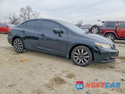 Czwarte zdjęcie samochodu z boku: 2014 HONDA CIVIC EXL VIN:19XFB2F92EE271792 - miniatura