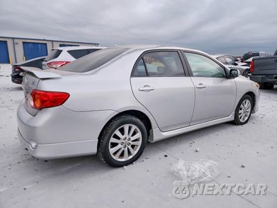 Trzecie zdjęcie samochodu z tyłu: 2009 TOYOTA COROLLA BASE VIN:1NXBU40E39Z150928 - miniatura