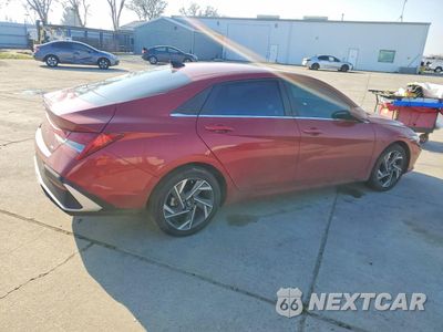Trzecie zdjęcie samochodu z tyłu: 2024 HYUNDAI ELANTRA LIMITED VIN:KMHLN4DJ0RU103087 - miniatura