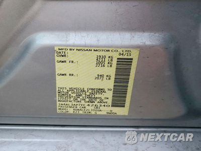 Zdjęcie 12 z 12 samochodu: 2015 NISSAN ALTIMA 2.5 VIN:1N4AL3AP7FC426340 - miniatura