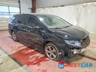 Czwarte zdjęcie samochodu z boku: 2018 HONDA ODYSSEY EXL VIN:5FNRL6H73JB073627 - miniatura