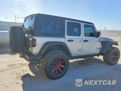 Trzecie zdjęcie samochodu z tyłu: 2023 JEEP WRANGLER RUBICON VIN:1C4HJXFN0PW549748 - miniatura