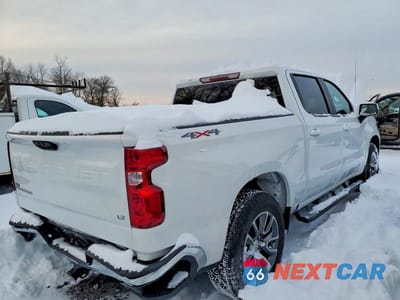Trzecie zdjęcie samochodu z tyłu: 2024 CHEVROLET SILVERADO K1500 LT-L VIN:1GCPDKEK6RZ391592 - miniatura
