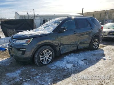 2018 FORD EXPLORER XLT 1FM5K8D83JGC89684 - główne zdjęcie licytacji z USA - miniatura