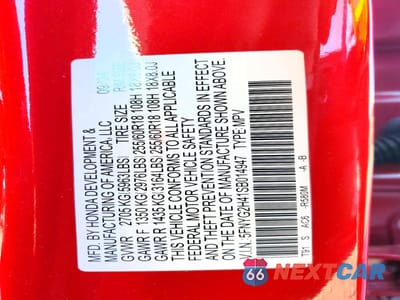 Zdjęcie 13 z 14 samochodu: 2025 HONDA PILOT EXL VIN:5FNYG2H41SB014947 - miniatura