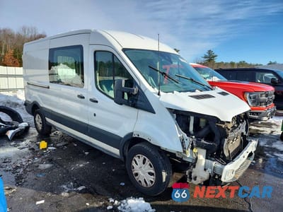 Czwarte zdjęcie samochodu z boku: 2019 FORD TRANSIT T-250 VIN:1FTYR2CM0KKA16631 - miniatura