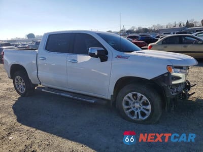 Czwarte zdjęcie samochodu z boku: 2024 CHEVROLET SILVERADO K1500 LTZ VIN:3GCUDGE89RG159833 - miniatura