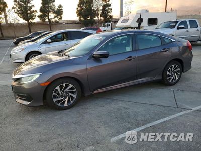 2018 HONDA CIVIC EX 2HGFC2F75JH593841 - główne zdjęcie licytacji z USA - miniatura