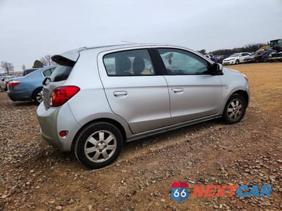 Trzecie zdjęcie samochodu z tyłu: 2014 MITSUBISHI MIRAGE ES VIN:ML32A4HJ2EH006632 - miniatura