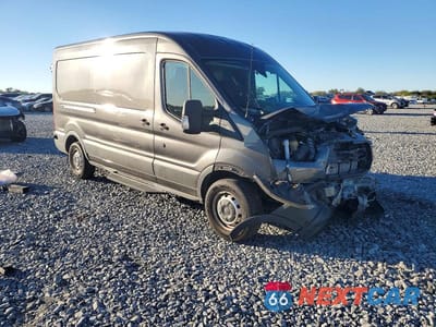 Czwarte zdjęcie samochodu z boku: 2019 FORD TRANSIT T-350 UTILITY / SERVICE VAN VIN:1FTBW2CV7KKA28427 - miniatura