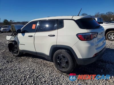 Drugie zdjęcie samochodu z przodu: 2018 JEEP COMPASS SPORT VIN:3C4NJCAB6JT318164 - miniatura