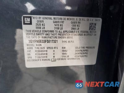 Zdjęcie 13 z 13 samochodu: 2015 CADILLAC SRX LUXURY COLLECTION VIN:3GYFNEE33FS617321 - miniatura