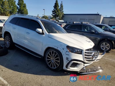 Czwarte zdjęcie samochodu z boku: 2025 MERCEDES-BENZ GLS 580 4MATIC VIN:4JGFF8FE3SB277755 - miniatura