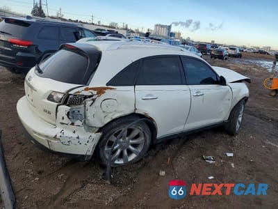 Trzecie zdjęcie samochodu z tyłu: 2005 INFINITI FX35 VIN:JNRAS08W75X209130 - miniatura