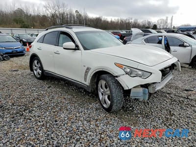 Czwarte zdjęcie samochodu z boku: 2010 INFINITI FX35 VIN:JN8AS1MUXAM803186 - miniatura