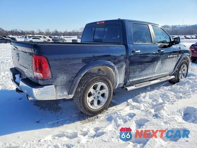 Trzecie zdjęcie samochodu z tyłu: 2012 DODGE RAM 1500 LARAMIE VIN:1C6RD7NT4CS344552 - miniatura