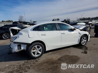 Trzecie zdjęcie samochodu z tyłu: 2017 CHEVROLET MALIBU LS VIN:1G1ZB5ST6HF157474 - miniatura