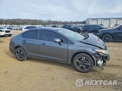 Czwarte zdjęcie samochodu z boku: 2013 HONDA CIVIC LX VIN:19XFB2F58DE002109 - miniatura