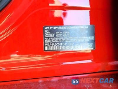 Zdjęcie 12 z 12 samochodu: 2015 BMW 428 I GRAN COUPE VIN:WBA4A5C58FD410322 - miniatura
