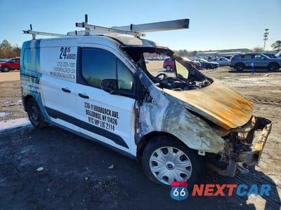 Czwarte zdjęcie samochodu z boku: 2020 FORD TRANSIT CONNECT XL VIN:NM0LE7E29L1477815 - miniatura
