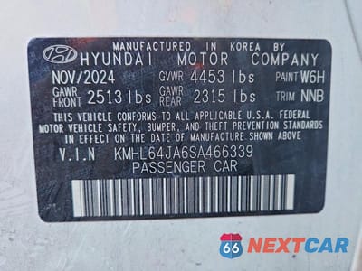 Zdjęcie 12 z 12 samochodu: 2025 HYUNDAI SONATA SEL VIN:KMHL64JA6SA466339 - miniatura