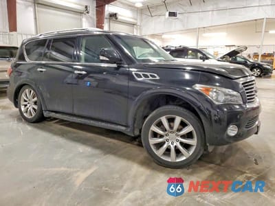 Czwarte zdjęcie samochodu z boku: 2013 INFINITI QX56 VIN:JN8AZ2NCXD9350010 - miniatura