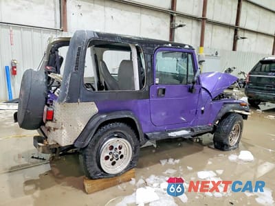 Trzecie zdjęcie samochodu z tyłu: 1995 JEEP WRANGLER / YJ S VIN:1J4FY19P8SP229586 - miniatura