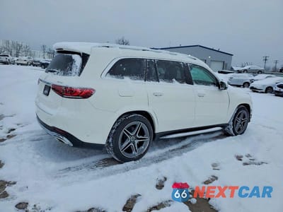 Trzecie zdjęcie samochodu z tyłu: 2021 MERCEDES-BENZ GLS 580 4MATIC VIN:4JGFF8GE1MA428597 - miniatura
